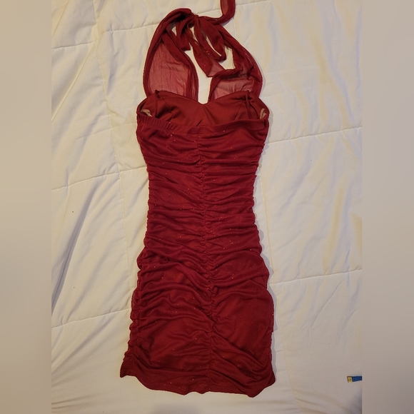 Halter dress,red,  Speechless, size S - Picture 6 of 9